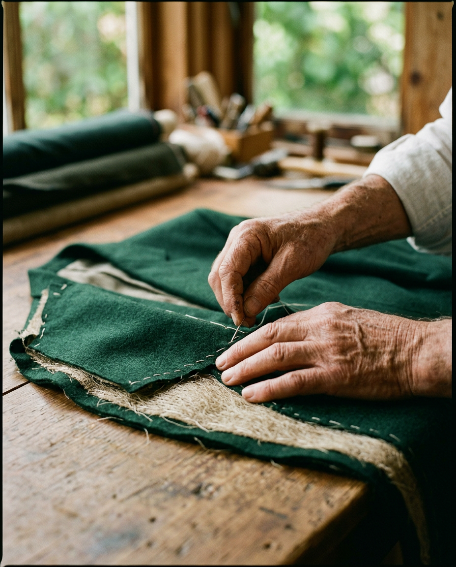 Hands at the bench